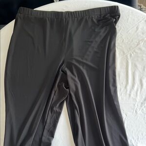Croft & Barrow Black Trousers with Elastic Waistband